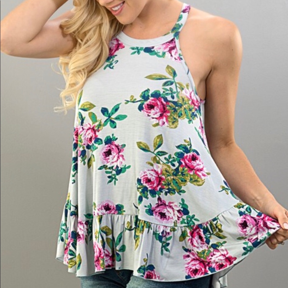 Floral tank